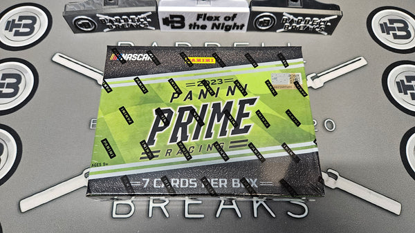 Personal Box - 2023 Panini Prime Racing (Nascar) - RIPPED and SHIPPED