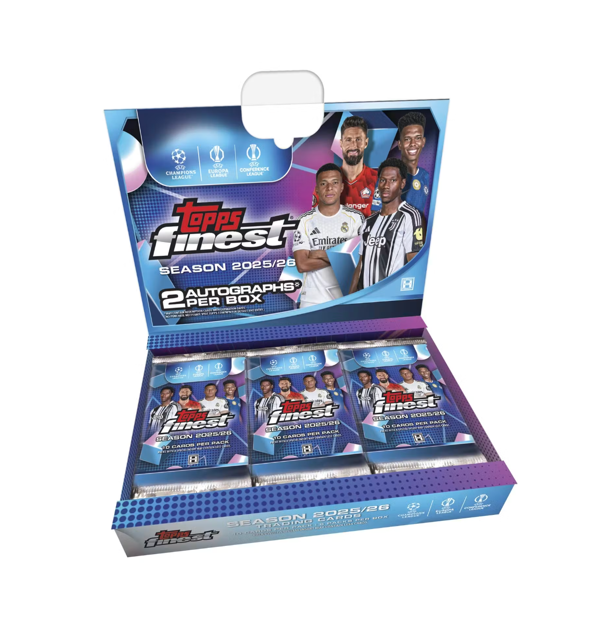 💥Personal Box - Rip N' Ship💥 2025/26 Topps Finest UEFA Hobby Box