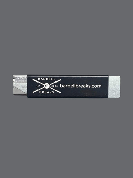 Barbell Breaks Box Cutter - Ships With Your Next Break Package