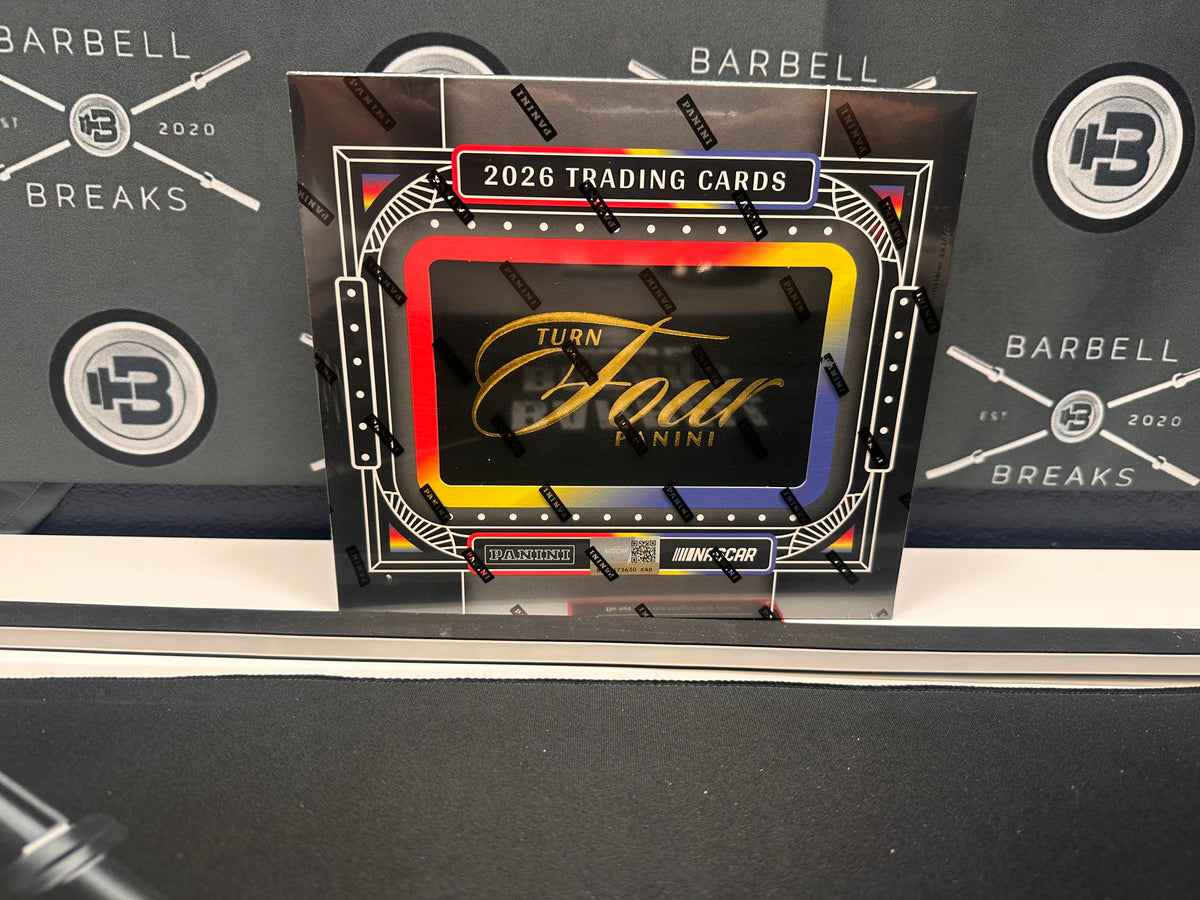 Single Box 2026 Panini Turn Four Racing - Random Serial Number - 🔹#00198🔹