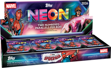 12 Box Full Case 2026 Topps Neon Marvel Hobby - Pick Your Character - 🔹#00278🔹