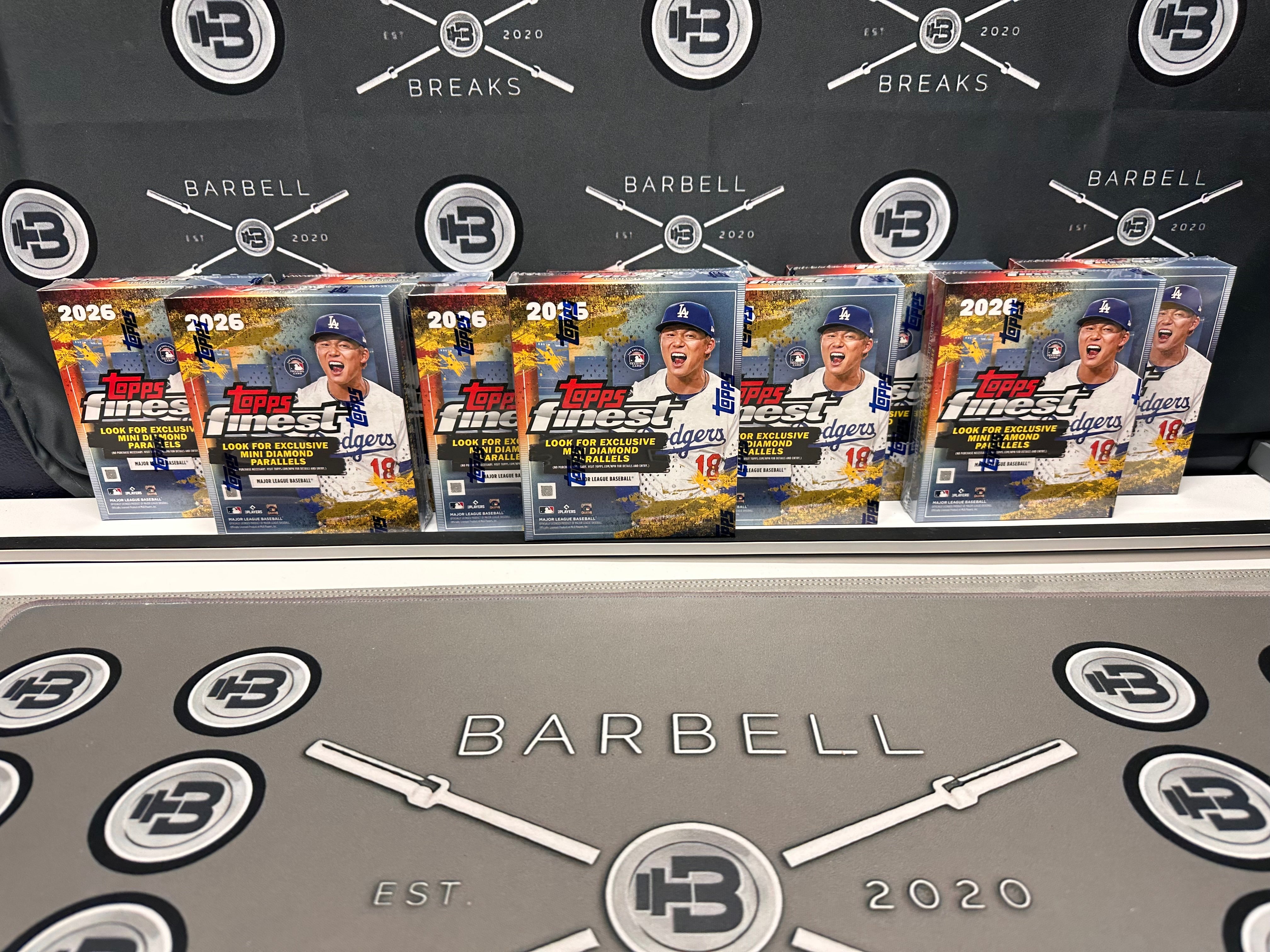10 Box 1/2 Case 2026 Topps Finest Baseball Mega Box - Pick Your Team #1 🔹#00056🔹