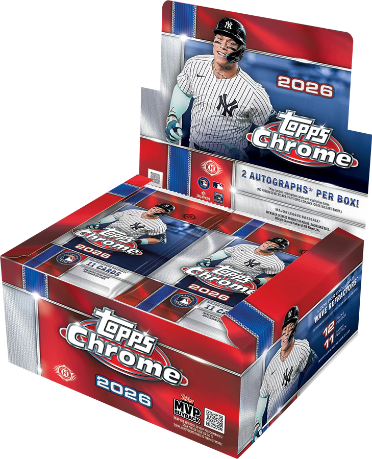 8 Box 2026 Topps Chrome Baseball Jumbo - Pick Your Team #1 🔹#00099🔹