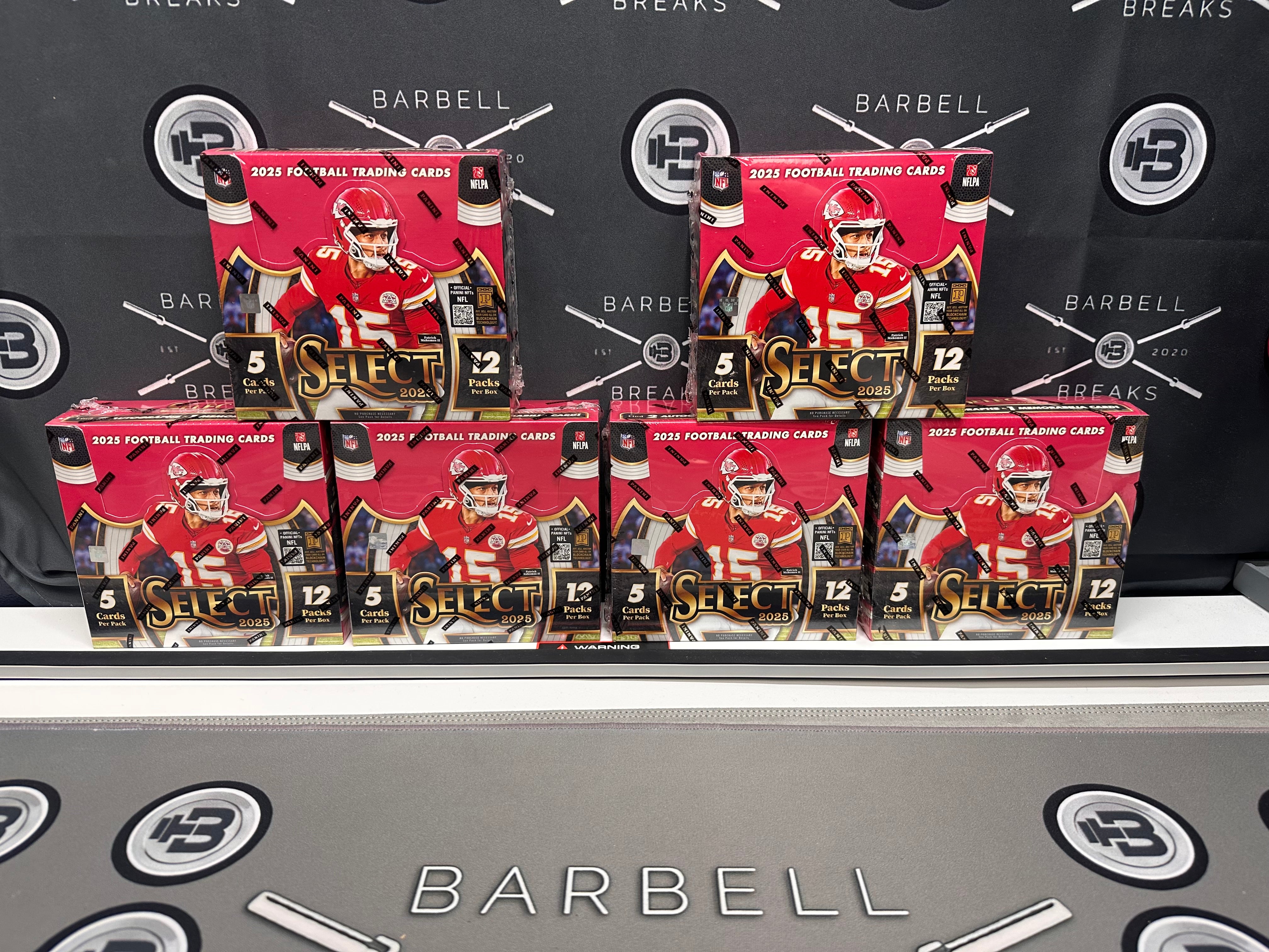 🔥Fresh Case!🔥 6 Box 2025 Select Football Hobby Pick Your Team - 🔹#00053🔹