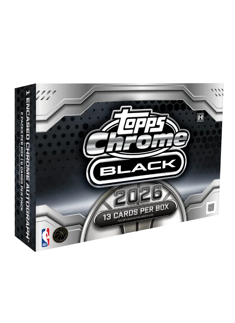 2 Box 2025/26 Topps Chrome Black Basketball - Random Teams #1 - 🔹#00207🔹