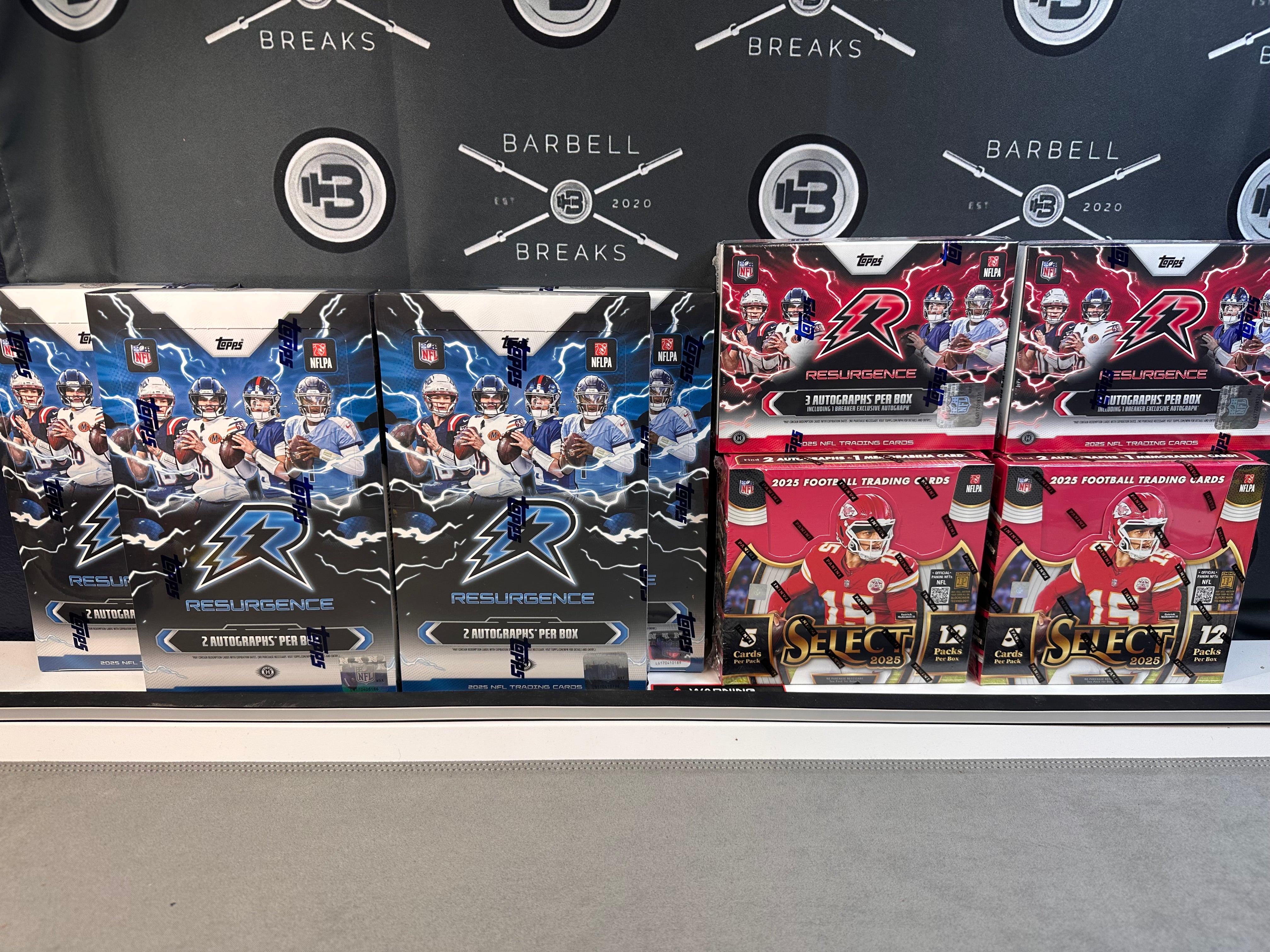 8 Box 2025 Resurgence/Select Football Mixer - Pick Your Team 🔹#00124🔹