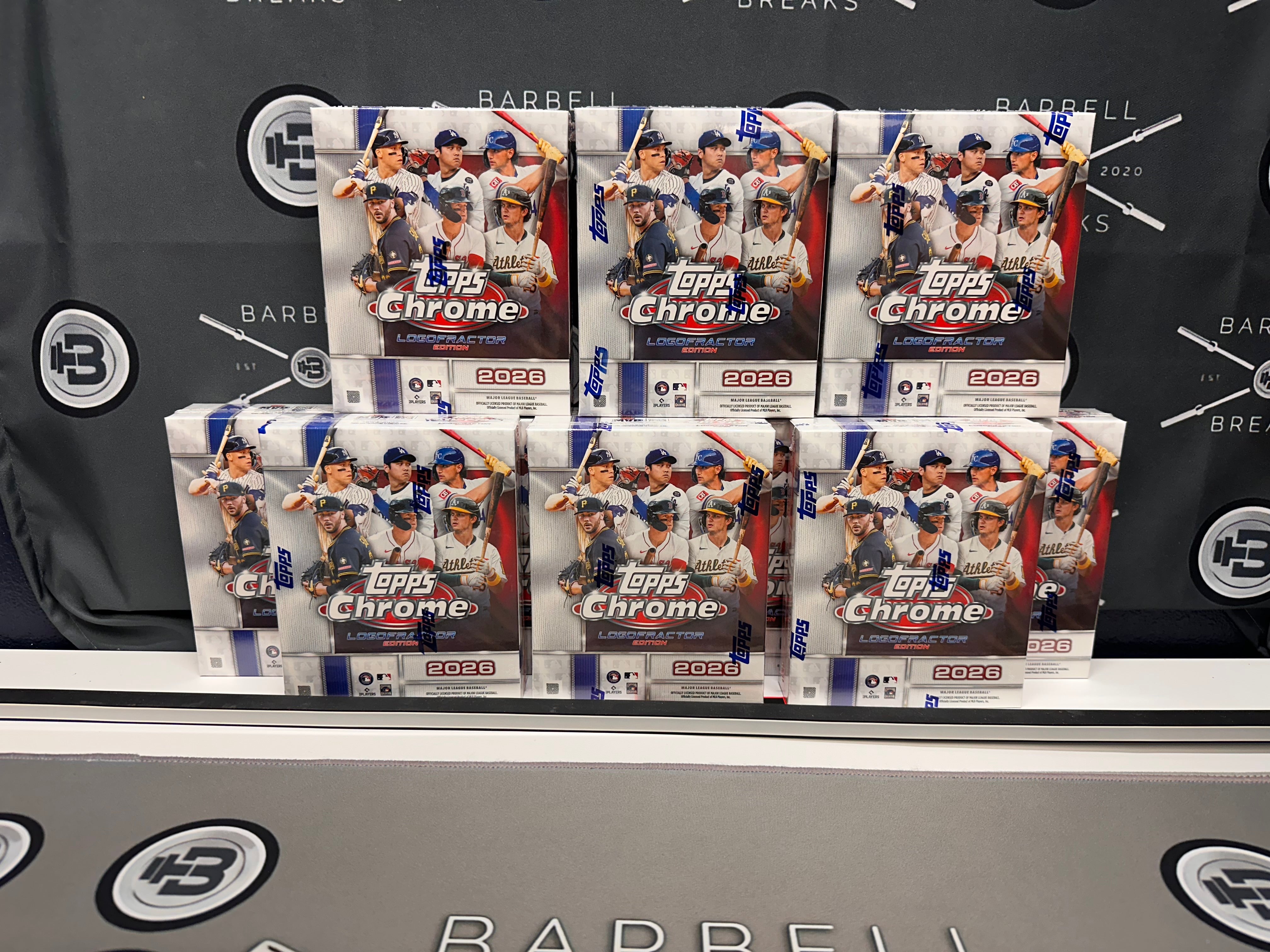 10 Box 2026 Topps Chrome Logofractor PYT #1 🔹#00160🔹