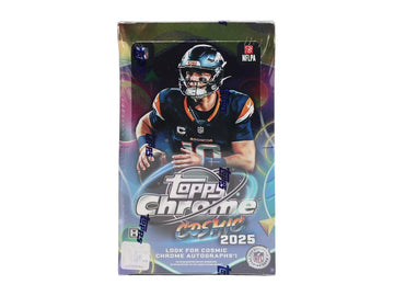 🔥Fresh Case!🔥 Single Box 2025 Cosmic Chrome Football Hobby - Random Teams #6 🔹#00039🔹