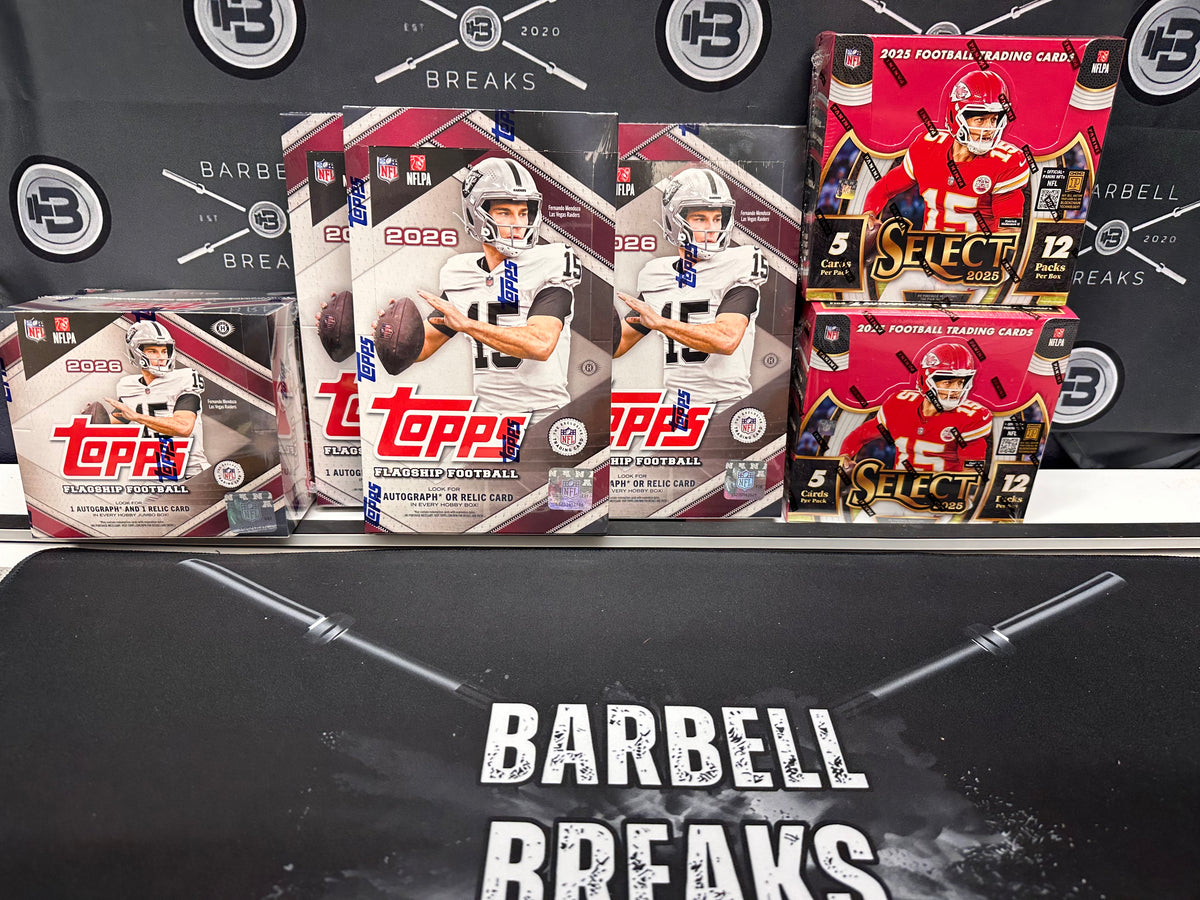 6 Box 2025 Select/2026 Flagship Football Mixer - Pick Your Team - 🔹#00216🔹