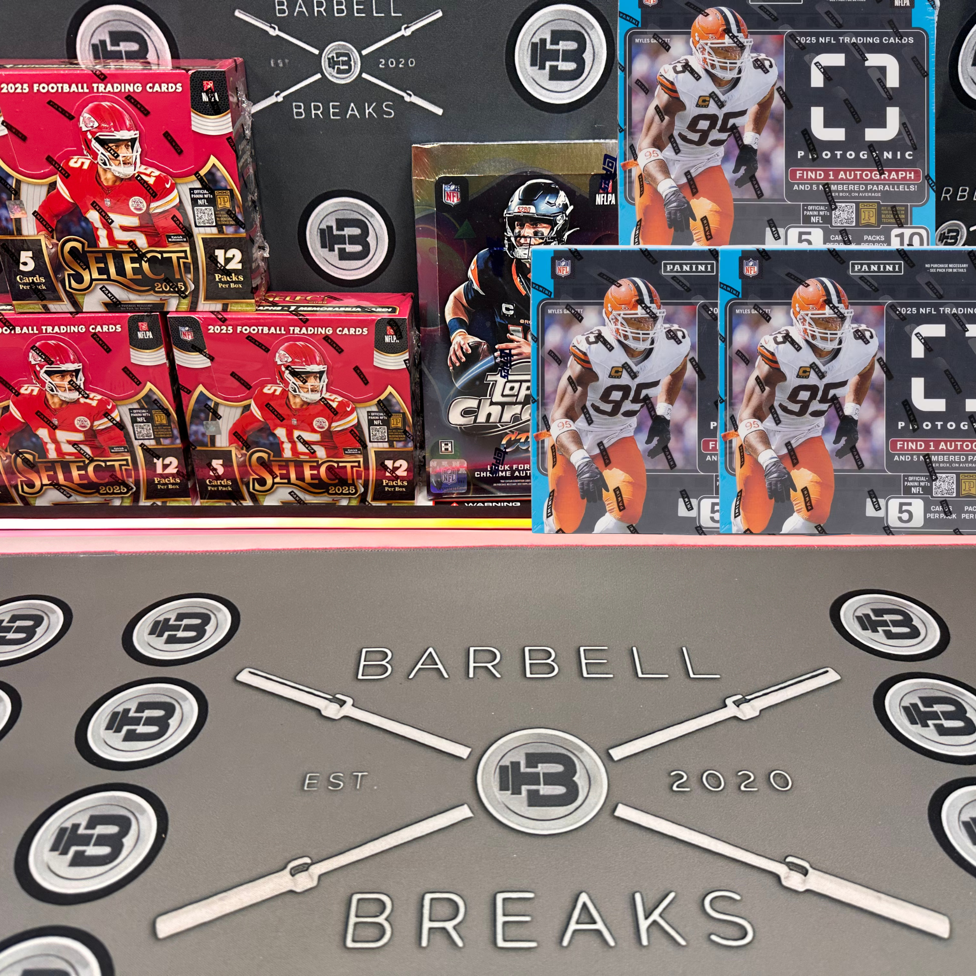 7 Box 💪Rockin’💪 2025 NFL Mixer - Pick Your Team! 🔹#00108🔹