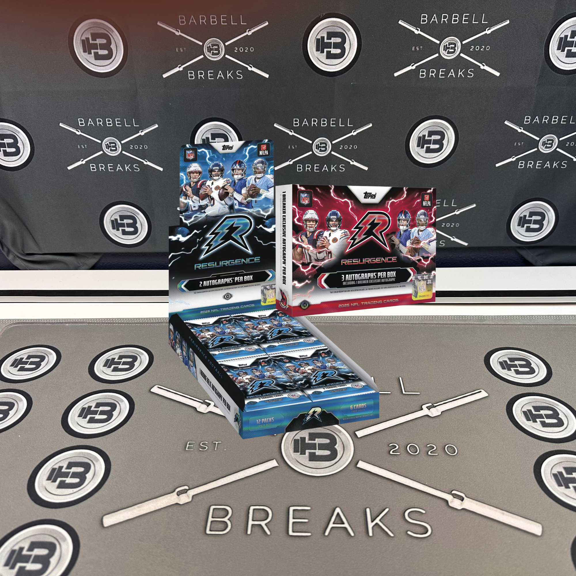 2 Box 2025 Resurgence Football Mixer - Random Teams #1 🔹#00120🔹