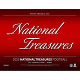 4 Box Full Case 2025 National Treasures Football - Pick Your Team #1
