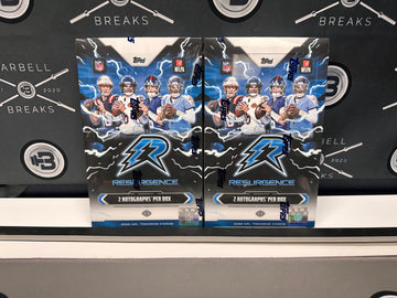 2 Box 2025 Resurgence Football Hobby - Random Teams #1 🔹#00127🔹
