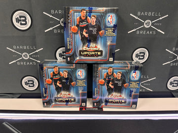 3 Box 2025/26 Topps Chrome Update Basketball Mega Box - Random Teams 🔹#00186🔹