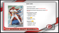 💥Pick Your Pack - Rip N’ Ship💥 2024 Bowman Draft Baseball Hobby