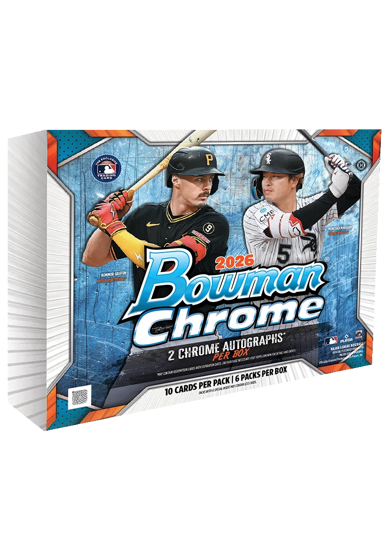 Single Box 2026 Bowman Chrome Baseball Hobby - Random Tiered Team #1 💥2 Teams Per Spot!💥 🔹#00205🔹