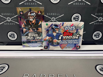 2 Box 2025 Finest/Cosmic Chrome Football - Pick Your Division 🔹#00047🔹