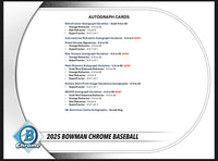 💥Last Case!💥 6 Box 2025 Bowman Chrome Baseball Breaker Delight - Pick Your Team #4