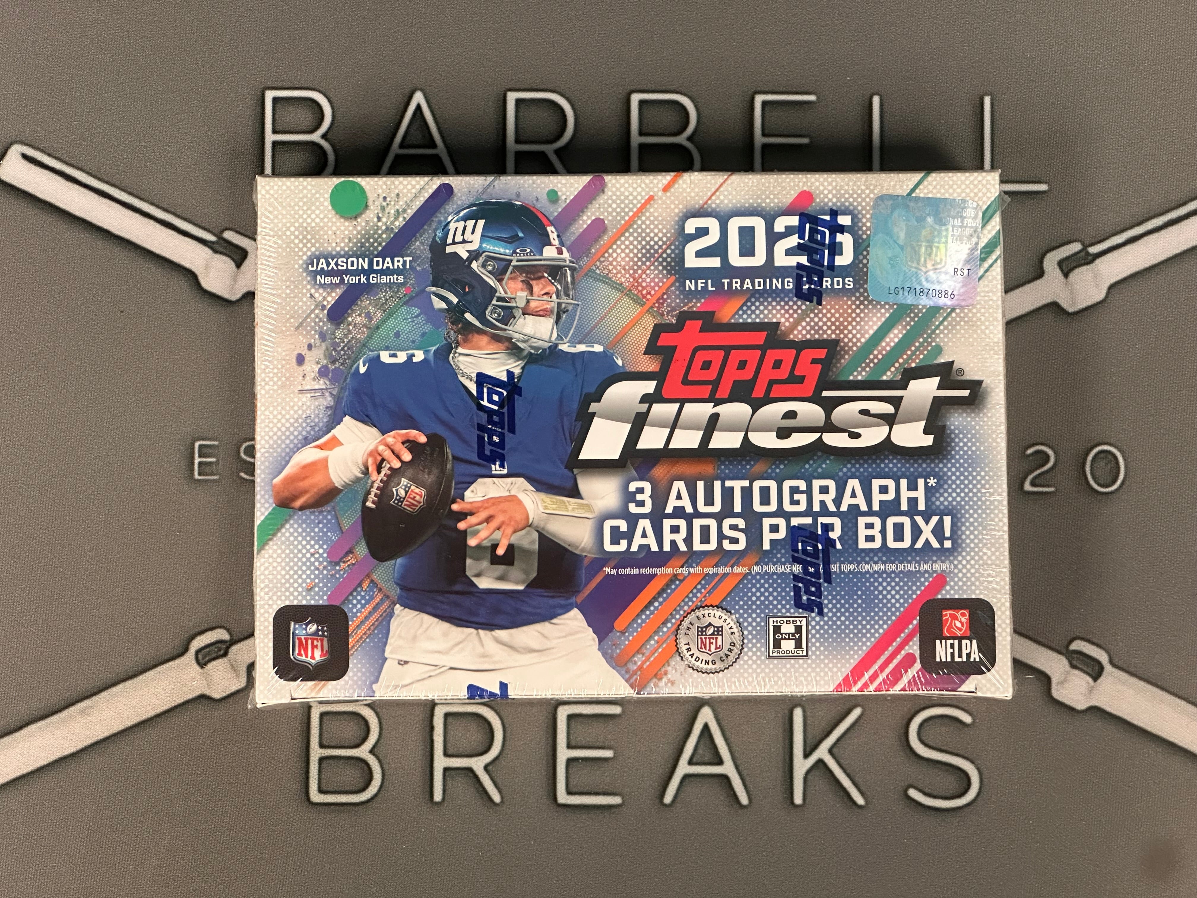 Single Box 2025 Topps Finest Football Breaker Delight - Random Tiered Team #1 💥2 Teams Per Spot!💥 🔹#00154🔹
