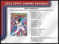 💥Pick Your Pack - Rip N’ Ship💥 2025 Topps Chrome Baseball Jumbo