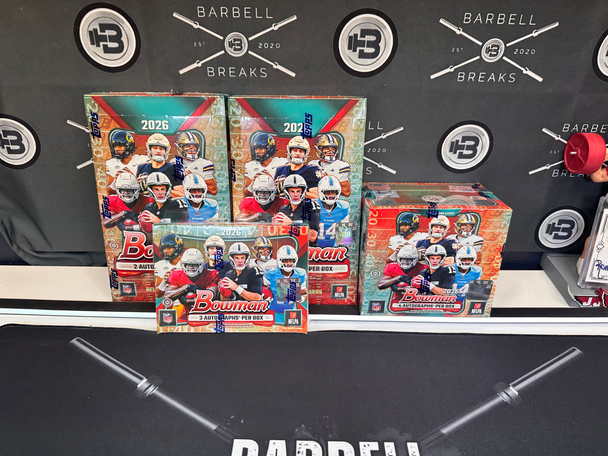 4 Box 2026 Bowman Football Mixer - Pick Your Team/School #1 + Free Extra College Teams Randomized! - 🔹#00257🔹