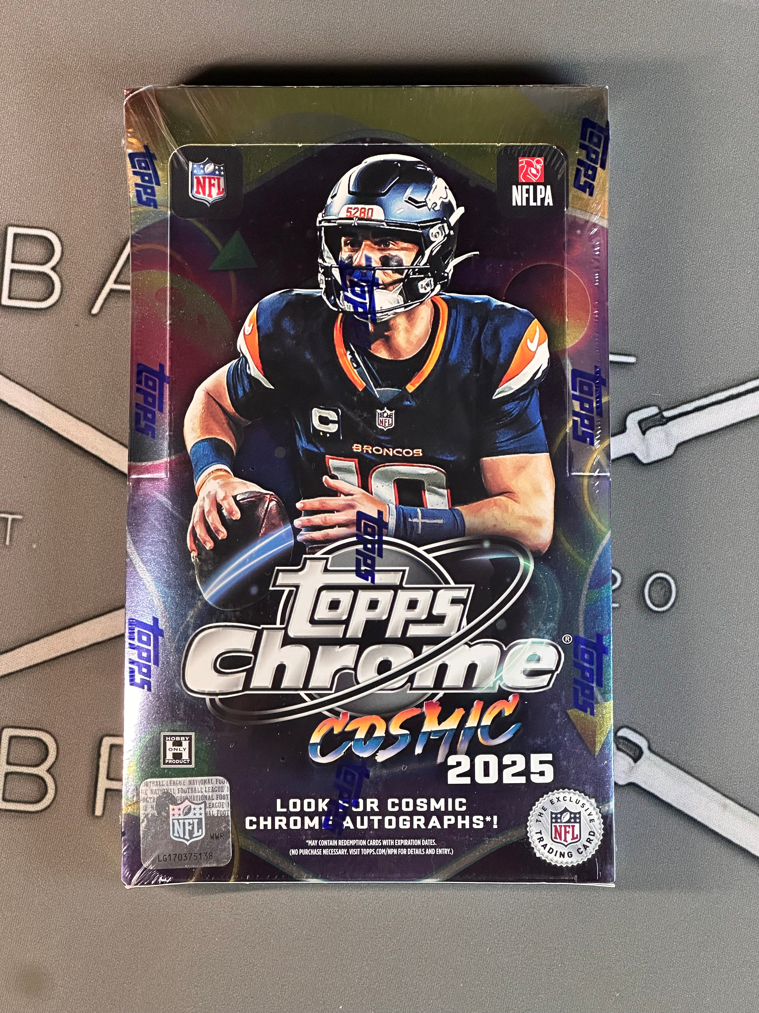 Single Box 2025 Topps Cosmic Chrome Football Hobby - Random Tiered Team #1 💥2 Teams Per Spot!💥 🔹#00163🔹