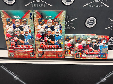 4 Box 2026 Bowman Football Mixer - Pick Your Team/School #4 + Free Extra College Teams Randomized! - 🔹#00265🔹