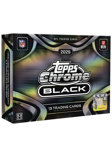 6 Box 2025 Topps Chrome Black Football - Pick Your Team #2 🔹#00049🔹