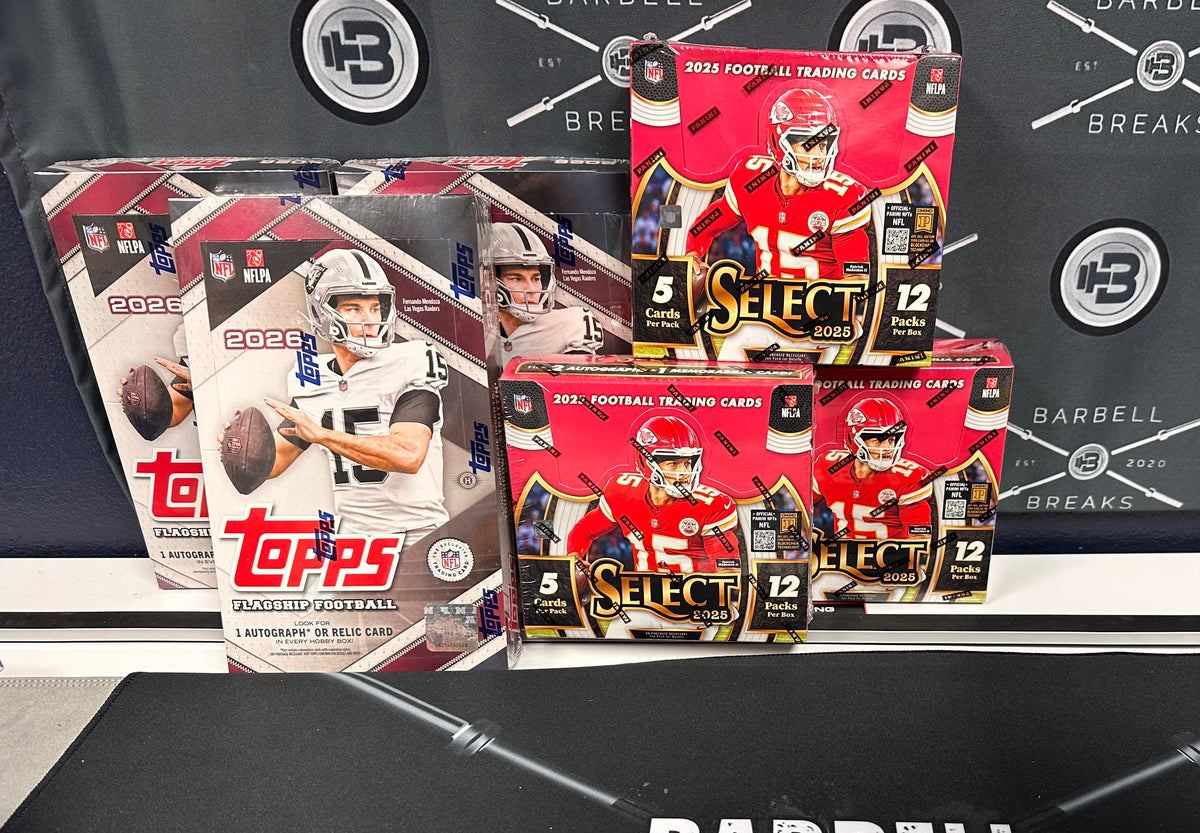 6 Box 2025 Select/2026 Flagship Football Value Mixer - Pick Your Team -🔹#00237🔹