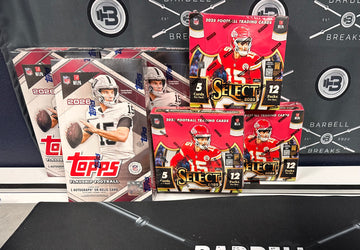 6 Box 2025 Select/2026 Flagship Football Value Mixer - Pick Your Team -🔹#00237🔹