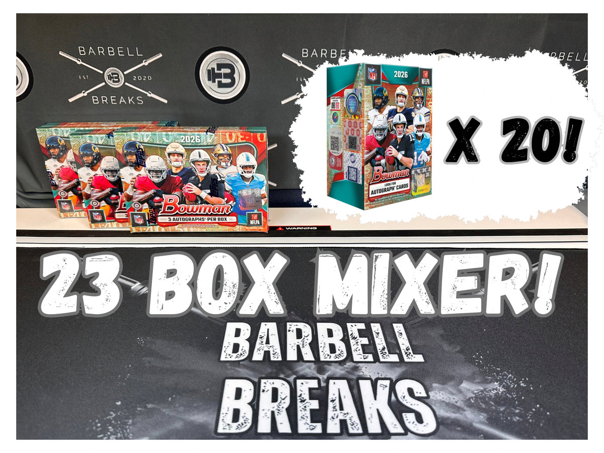 🔥Massive!🔥 23 Box 2026 Bowman Football Mixer 💥Breaker Delight/Value💥 PYT/School #1 - 🔹#00269🔹
