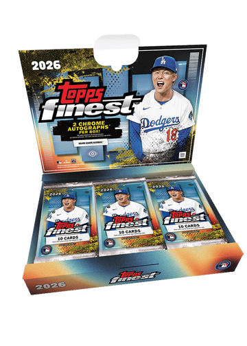 4 Box 1/2 Case 2026 Topps Finest Baseball Hobby - Pick Your Team #1 🔹#00042🔹