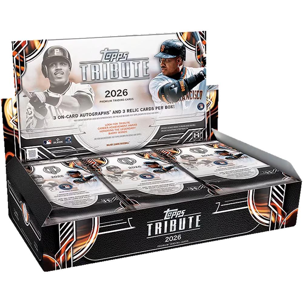 4 Box Full Case 2026 Topps Tribute Baseball Hobby - Pick Your Team #1 🔹#00115🔹