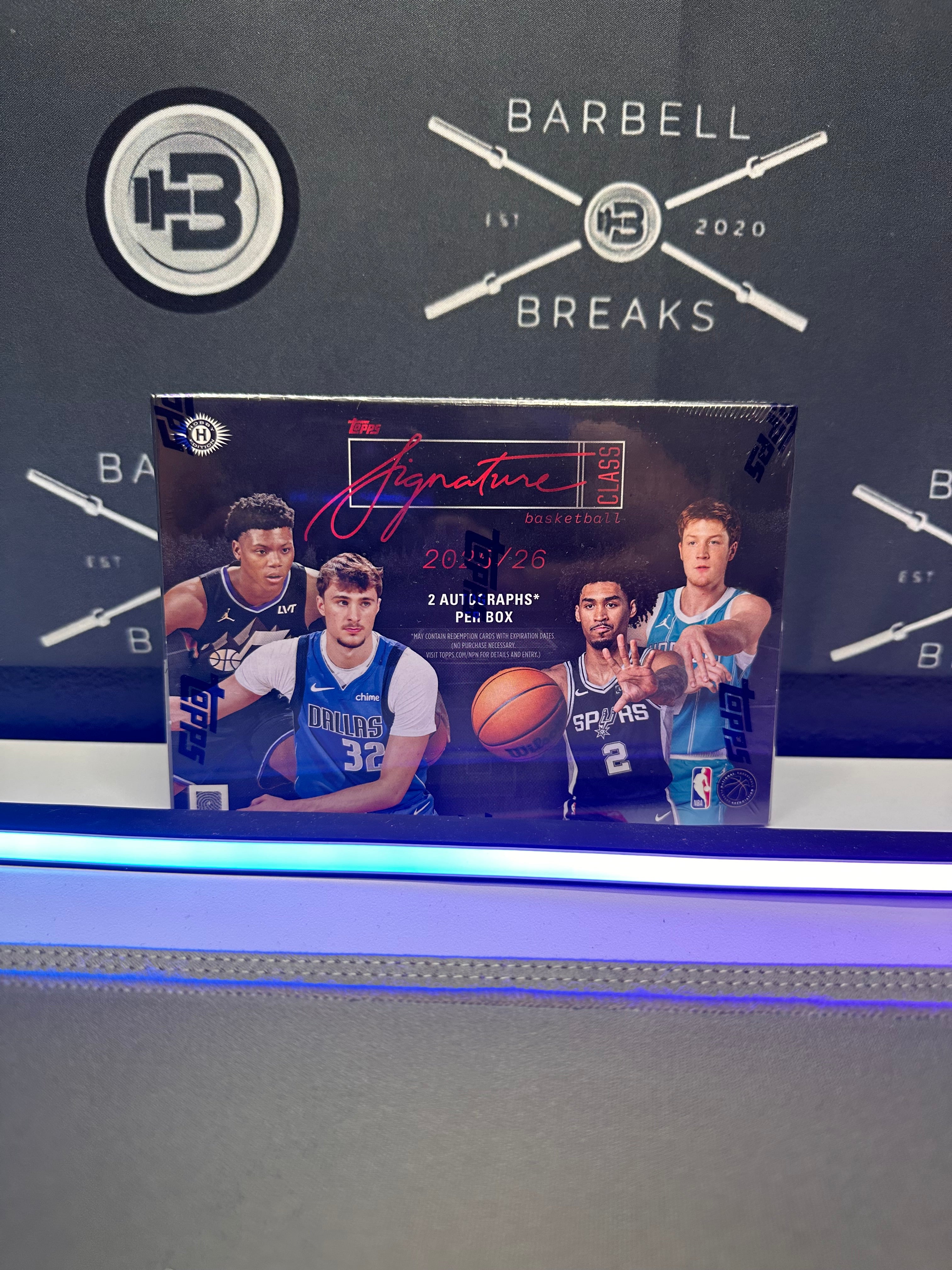 Single Box 2025 Signature Class Basketball Hobby - Random Tiered Team #1💥2 Teams Per Spot!💥 🔹#00040🔹