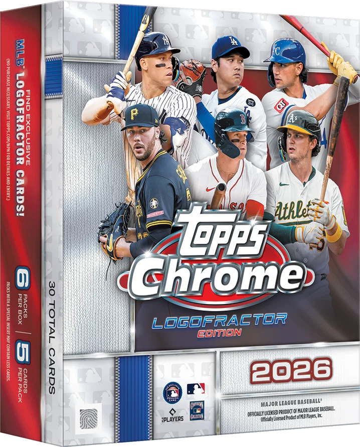 10 Box 2026 Topps Chrome Logofractor Baseball - Pick Your Team #3 🔹#00187🔹