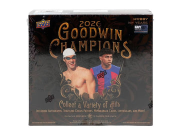🏀MJ Chase!🏀 Single Box 2026 Goodwin Champions Hobby Box - Serial #1 🔹#00065🔹