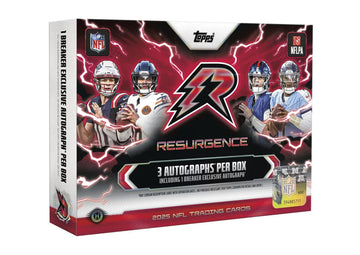 💥Breaks Friday!💥 6 Box Full Case 2025 Topps Resurgence Football Breaker Delight - Pick Your Team #1 🔹#00117🔹