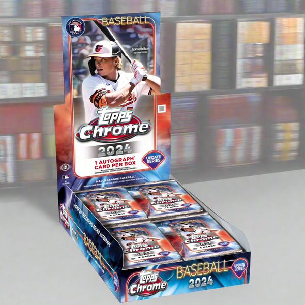 💥Personal Box - Rip N’ Ship💥 2024 Topps Chrome Update Baseball Hobby Box