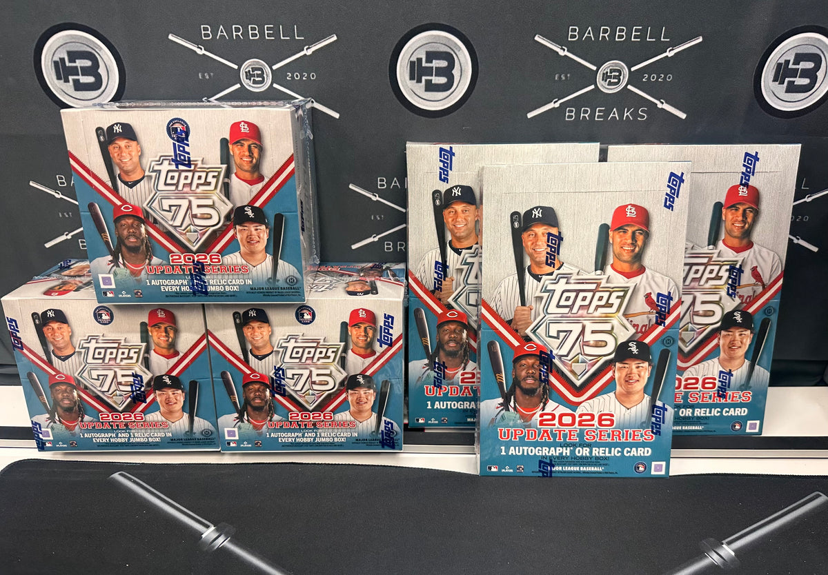 6 Box 2026 Topps Update Series Baseball Mixer - Pick Your Team - 🔥Assorted Vet Base🔥 - 🔹#00283🔹