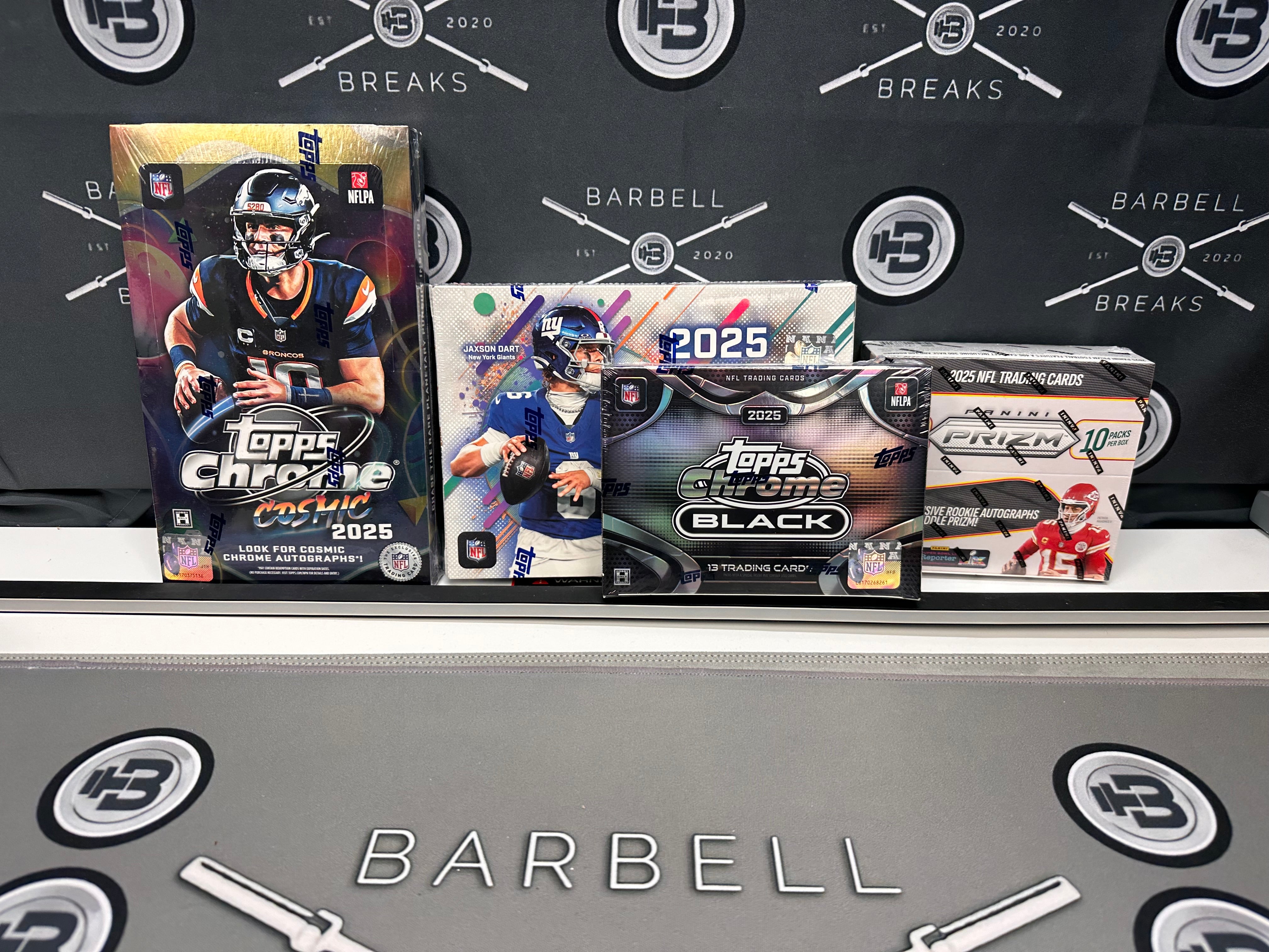 4 Box 2025 Topps/Panini NFL Mixer - Pick Your Team 🔹#00088🔹