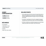 6 Box 1/2 Case - 2025 Select Football Hobby - Pick Your Team #1