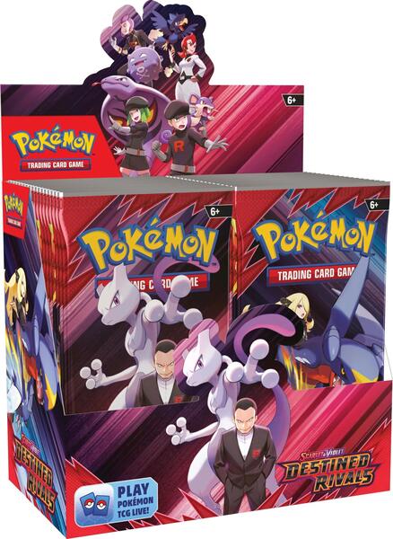 💥Pick Your Pack - Rip N' Ship💥 Pokémon Scarlet & Violet Destined Rivals Booster Packs 🚨3 Pack Discount!🚨
